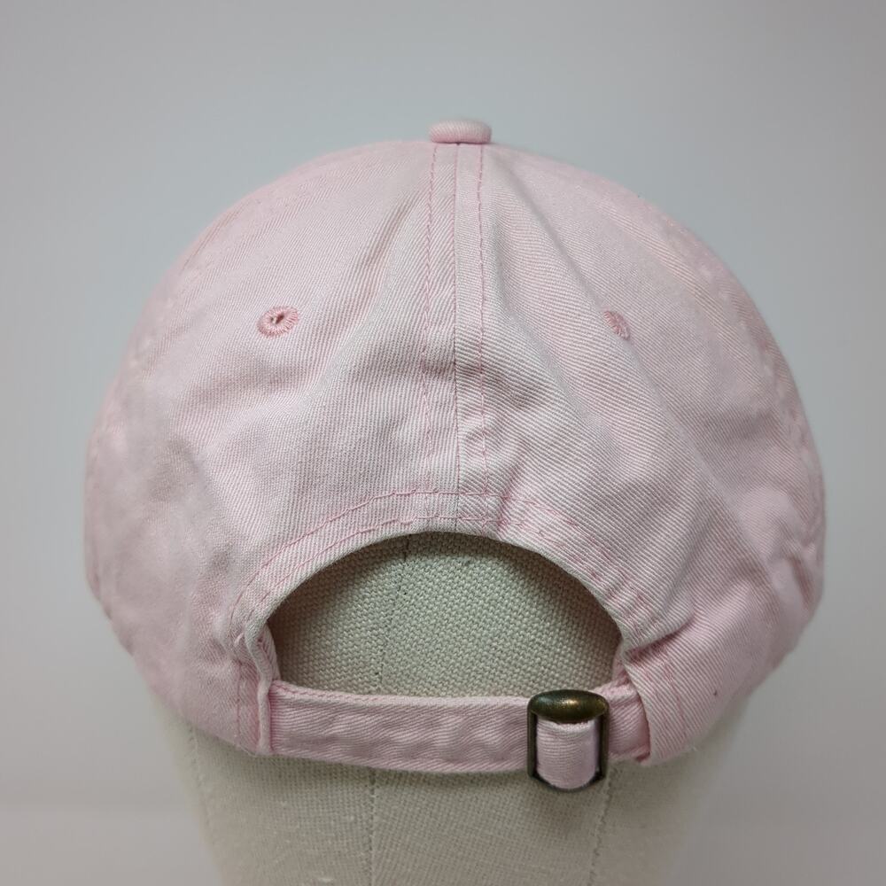 Pineapple Slideback Hat Solid Pink One Size Embro… - image 5